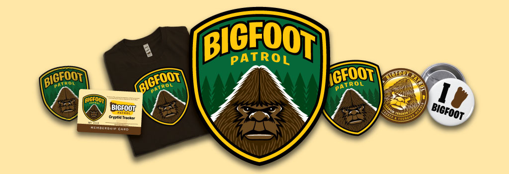 Bigfoot Patrol merchandise